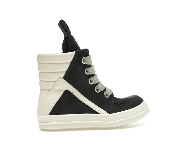Rick Owens Geobasket Jumbo Lace High Black Milk (Women's)