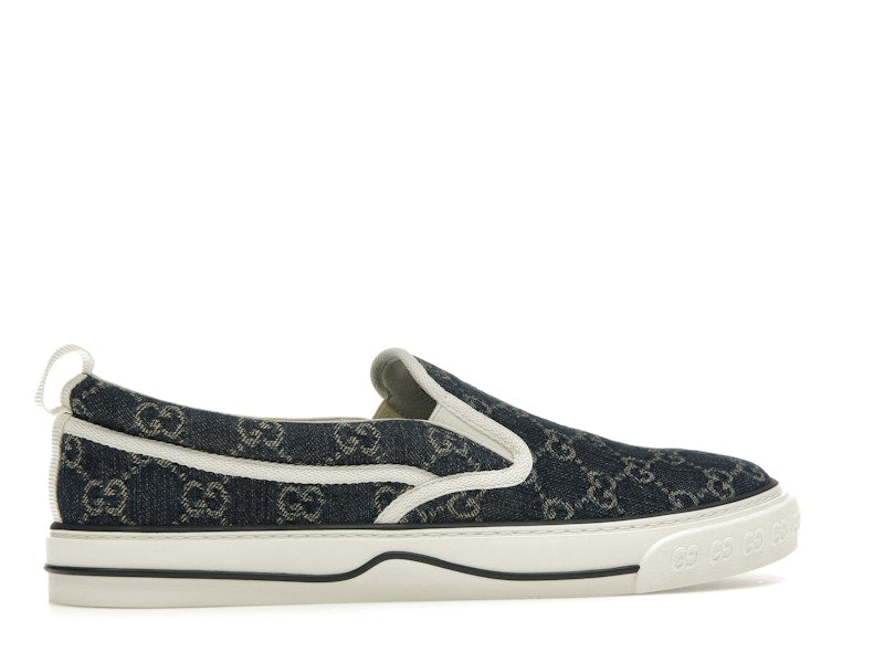 Gucci Tennis 1977 Slip On Denim