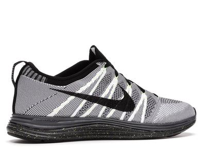 Nike Flyknit Lunar1+ White Black Volt