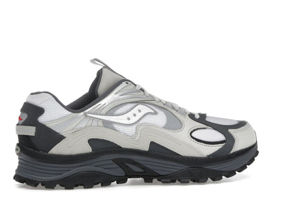 Saucony Grid Aura X Grey Pack White