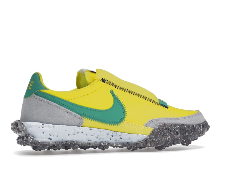 Nike Waffle Racer Crater Yellow Strike Roma Green (Women's)