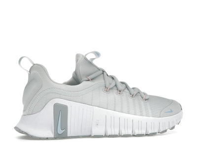 Nike Free Metcon 6 Photon Dust Light Smoke Grey Summit White Metallic Silver (Women's)