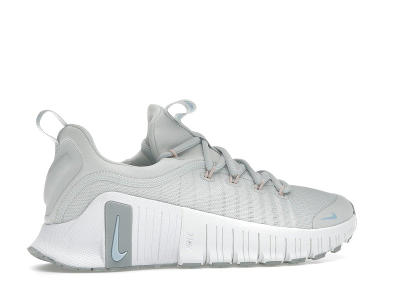 Nike Free Metcon 6 Photon Dust Light Smoke Grey Summit White Metallic Silver (Women's)