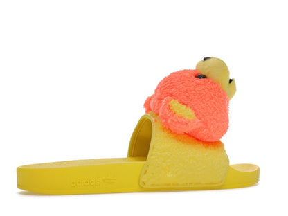 adidas JS Adilette Jeremy Scott Teddy Yellow