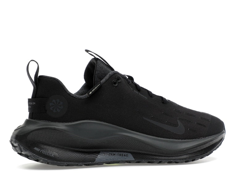 Nike React Infinity Run 4 Gore-Tex Black Volt Dark Grey Anthracite (Women's)