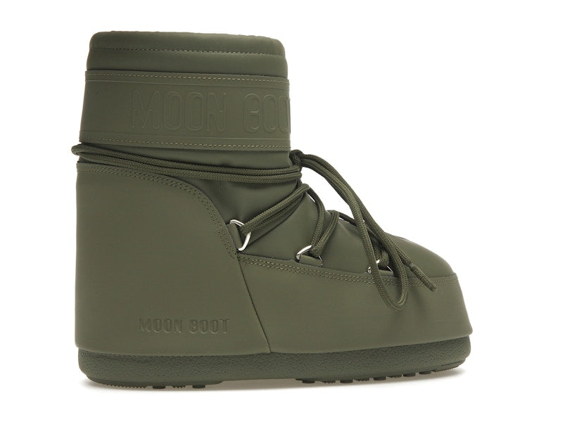 Moon Boot Icon Rubber Low Boot Khaki
