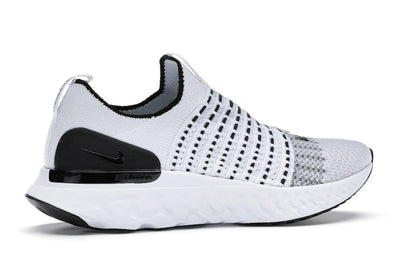 Nike React Phantom Run Flyknit 2 White Black