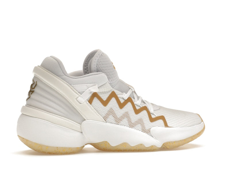 adidas D.O.N. Issue #2 White Gold Metallic