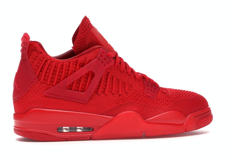 Jordan 4 Retro Flyknit Red