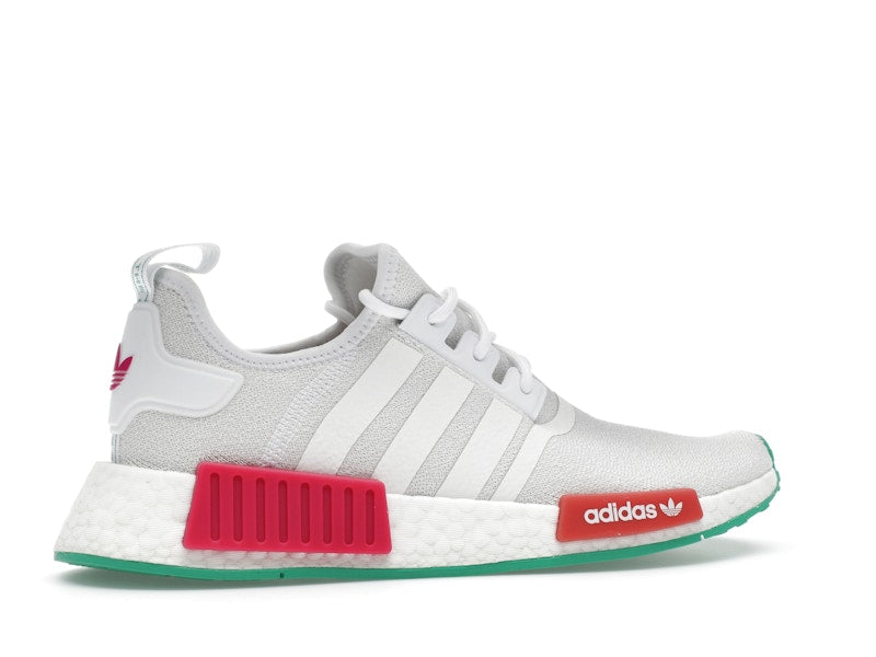 adidas NMD R1 White Magenta Green (Women's)