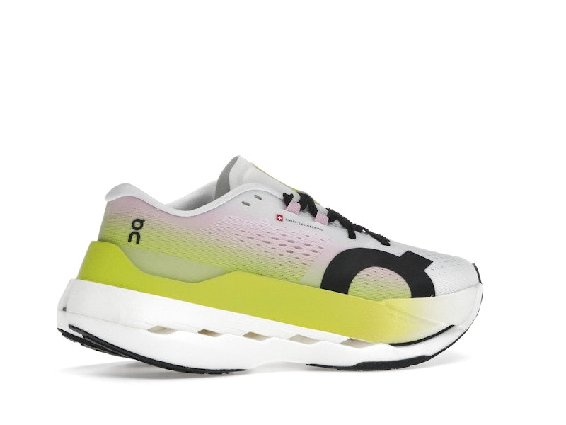 On Running Cloudboom Max Lime Raspberry (Women's)