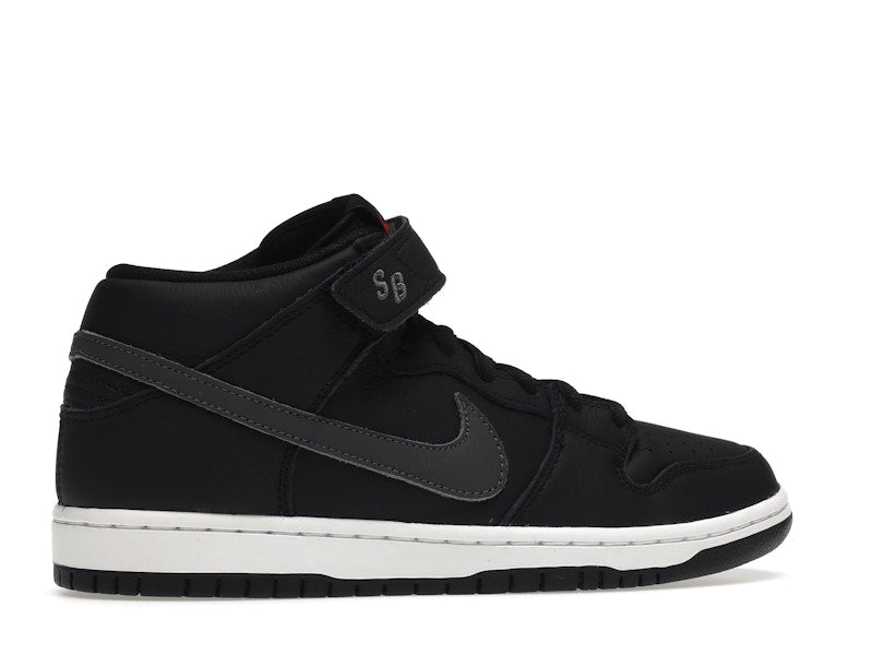 Nike SB Dunk Mid ISO Orange Label Black Dark Grey