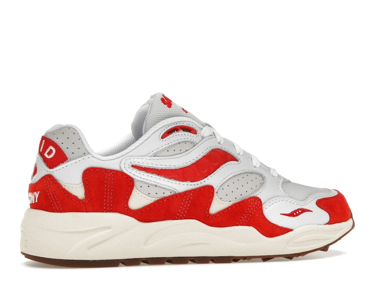Saucony Grid Shadow 2 Ivy Prep White Red