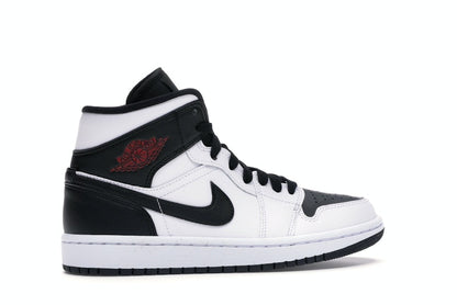 Jordan 1 Mid Reverse Black Toe (Women's)
