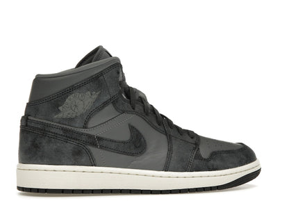 Jordan 1 Mid Distressed Smoke Grey (Women's)