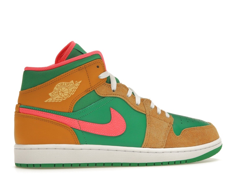 Jordan 1 Mid SE Wheat Watermelon