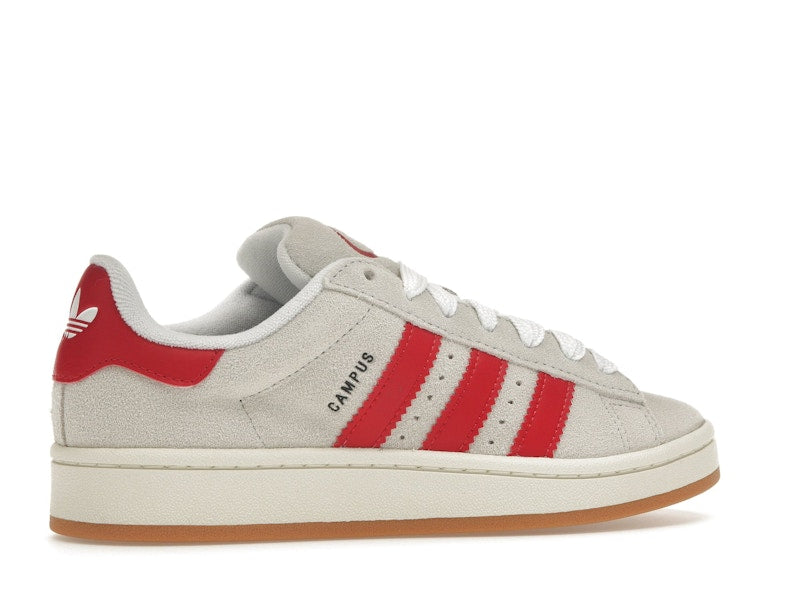 adidas Campus 00s Crystal White Better Scarlet (Women's)