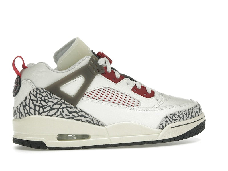 Jordan Spizike Low Sail Anthracite Coconut Milk Varsity Red