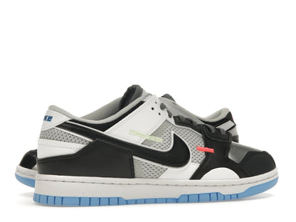Nike Dunk Low Scrap Black Neutral Grey University Blue White