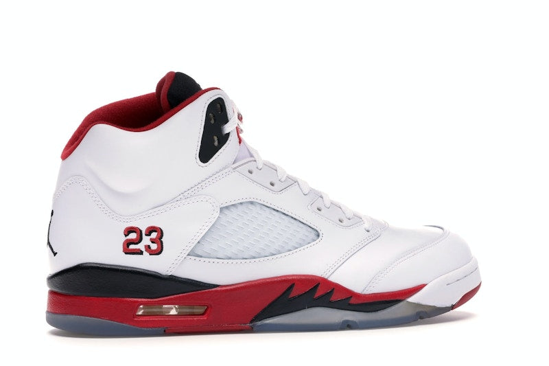 Jordan 5 Retro Fire Red Black Tongue (2013)