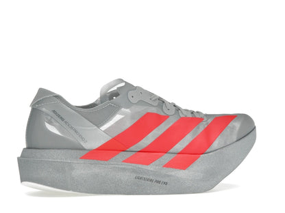 adidas Adizero Adios Pro Evo 2 Silver Metallic Lucid Red