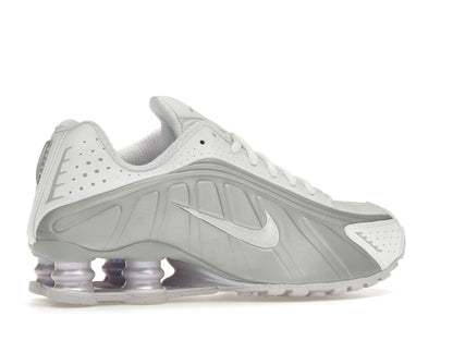 Nike Shox R4 White Metallic Platinum Barely Grape (Women's)