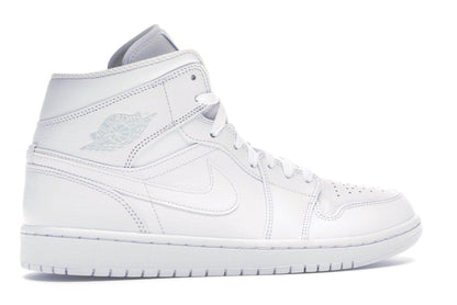 Jordan 1 Mid Triple White (2018)