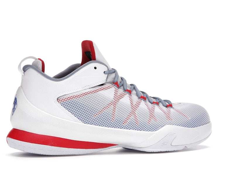 Jordan Cp3.Viii Ae White/Game Royal-Spirit Red-Cool Blue