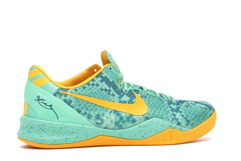 Nike Kobe 8 System Green Glow Laser Orange