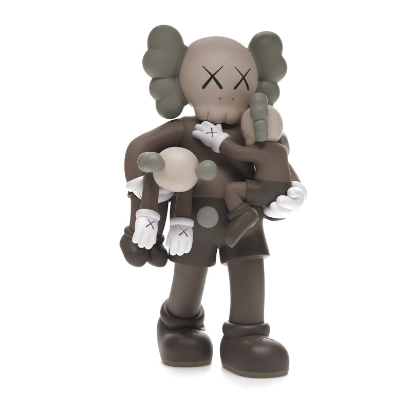 KAWS Clean Slate Vinyl Figure Brown