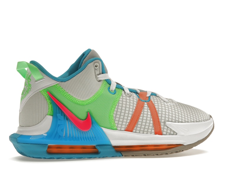 Nike LeBron Witness 7 Grey Fog Multi-Color