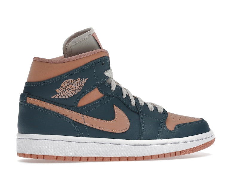 Jordan 1 Mid Dark Teal Green (Women's)