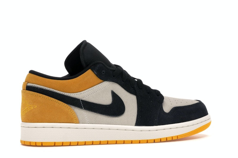 Jordan 1 Low Sail University Gold Black