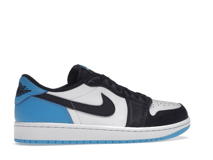 Jordan 1 Retro Low OG Black Dark Powder Blue