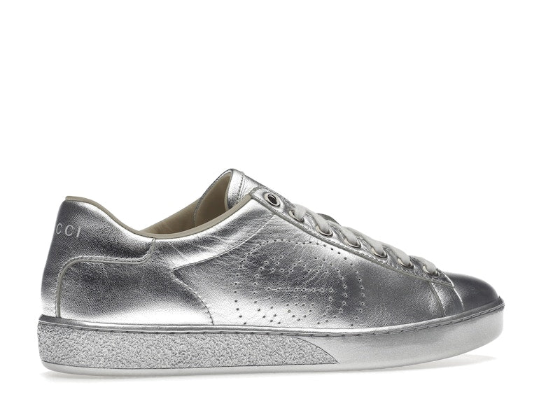 Gucci Ace Metallic Silver (Women's)