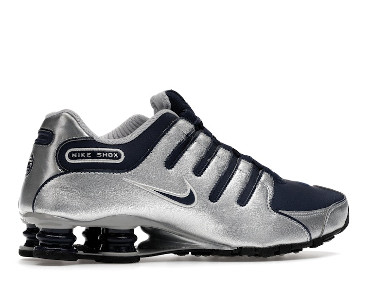 Nike Shox NZ Midnight Navy Metallic Silver