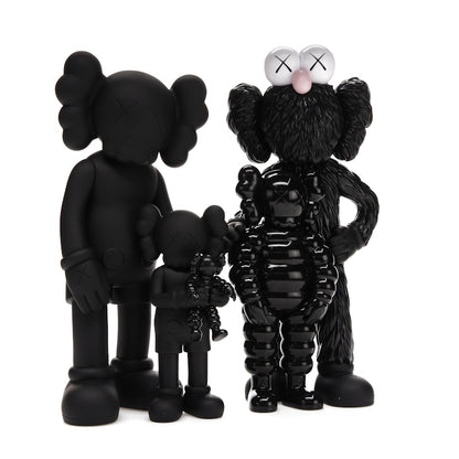 KAWS Family Vinyl Figures Black