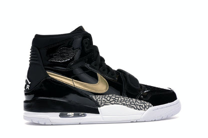 Jordan Legacy 312 Black Gold Patent