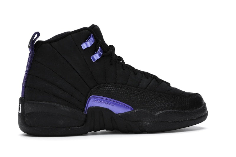 Jordan 12 Retro Black Dark Concord (GS)