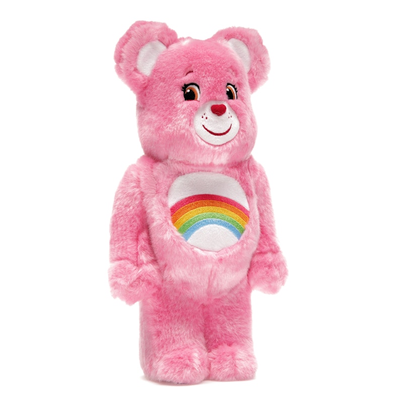 Bearbrick x Care Bears Cheer Bear Costume Ver. 400% Pink