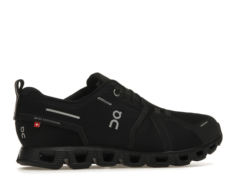 On Running Cloud 5 Waterproof All Black