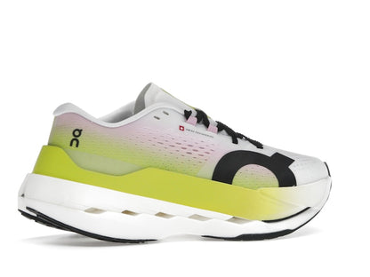 On Running Cloudboom Max Lime Raspberry