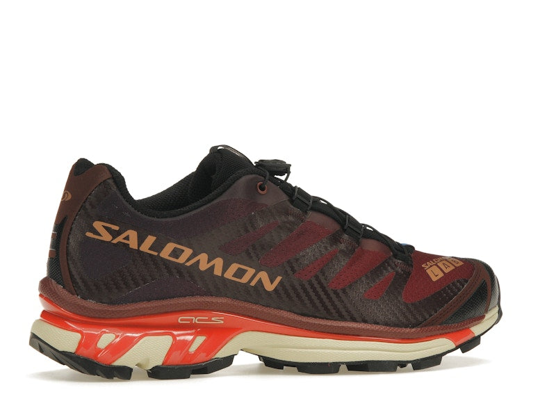 Salomon XT-4 Bitter Chocolate Mocha Mousse Fiery Red