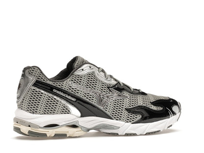 Mizuno Wave Rider 10 Flame Wave One Block Down Onyx