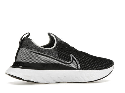 Nike React Infinity Run Flyknit Black White (Women's)