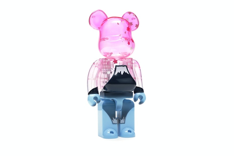 Bearbrick Inverted Mt. Fuji 400% Pink/Blue