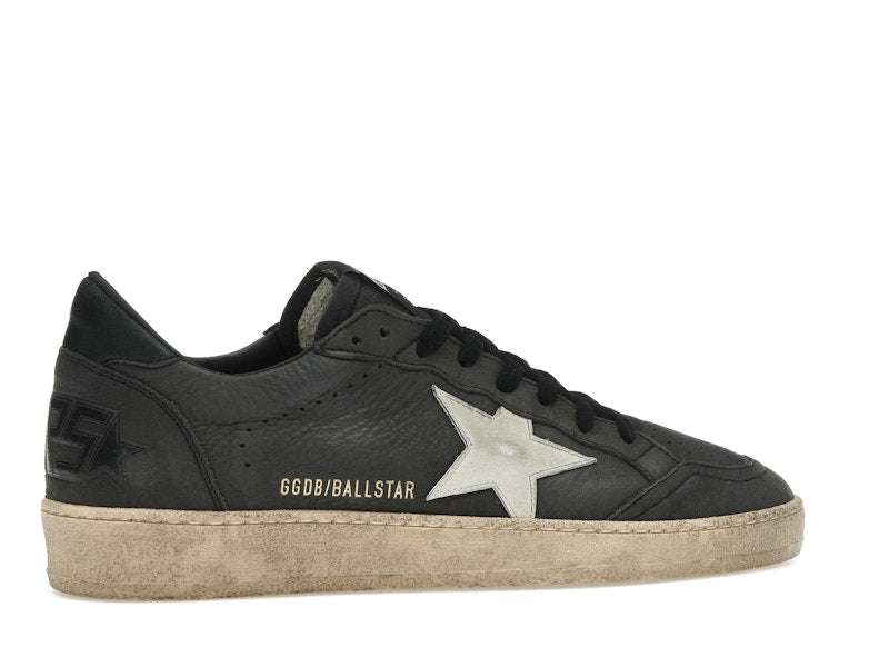 Golden Goose Ball Star Black Off White SS25