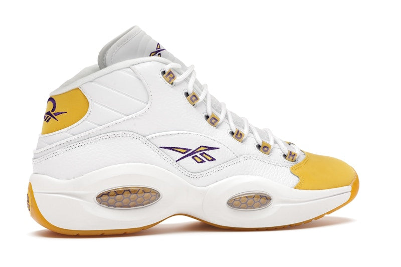 Reebok Question Mid Yellow Toe