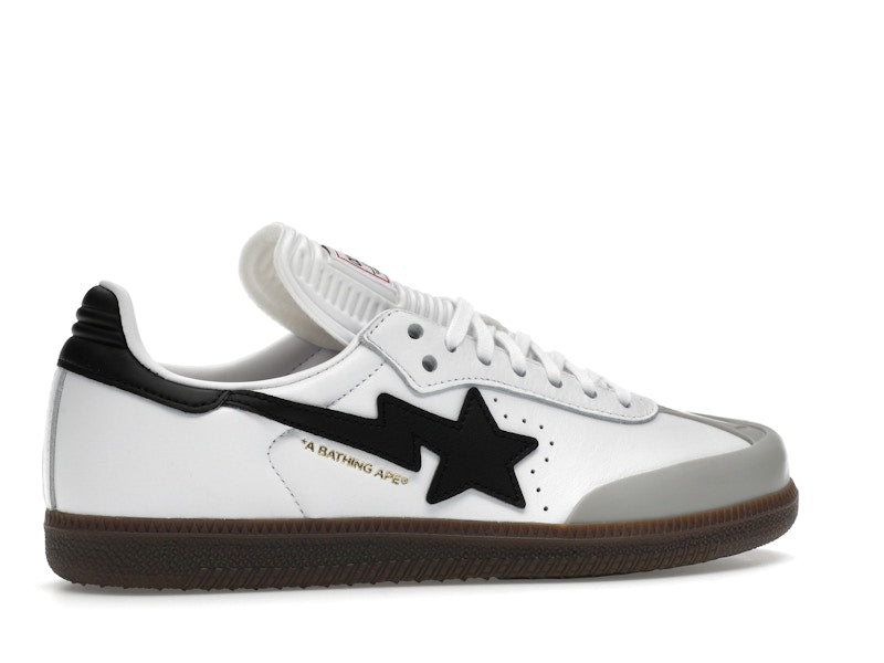 adidas Samba Bape White Black Gum