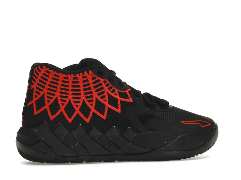 Puma LaMelo Ball MB.01 Black Red Blast (GS)